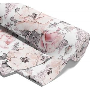 Tianyi-Tissu Au Metre Coton 1 M X 160 Cm - Tissu Pour Couture Decoration Et Loisirs Creatifs Ideal Pour Vetements Ameublement Accessoires Et Projets De Couture Diy Oeko-Tex Rose Sauvage - Neuf