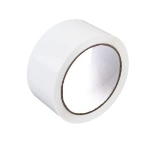 Ruban Adhésif D'emballage Pour Sceller Les Cartons Et Paquets,Adapté Aux Livraisons Et Aux Déménagements,Ruban Adhésif Résistant De 45 Microns,50 Mmx66 M (1 Unité,Blanc) - Neuf