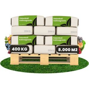 Engrais Patentkali Kalimagnesium - 400 Kg Pour 8000 M2 - Organifer - Neuf