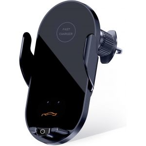 Eryi-15w Support Telephone Voiture Induction, Chargeur Induction Voiture Sans Fil Rapide Pour Iphone16/15/ Galaxy Série[3912] - Neuf