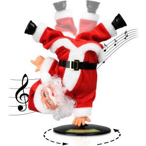 SdeNo dancing Santa Claus, plongeur rotation chant &eacute;lectr - Neuf