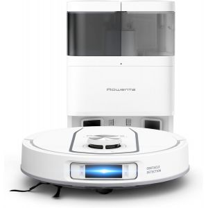 Robot aspirateur laveur blanc 10000 Pa - Neuf