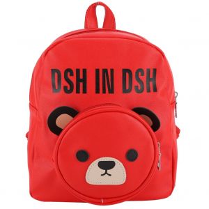 Sac a dos pour enfants, joli motif de dessin anime, cartable, sac a dejeuner (rouge) - Neuf
