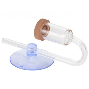 Hjlian Diffuseur De Co2 Pour Aquarium, Regulateur De Dioxyde De Carbone Transparent Avec Ventouse M - Neuf