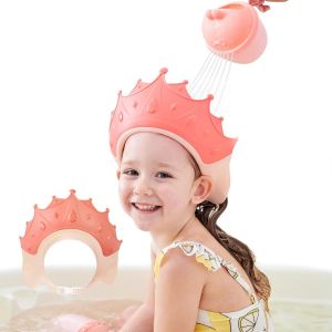 Douche De Bébé Chapeau, Nourrisson Tout-Petit Visière De Bain, Douche Chapeau Pour Les 0 À 9 Ans Les Enfants Réglable, Visière De Bain Enfants Chapeaux De Protéger Les Enfants - Neuf