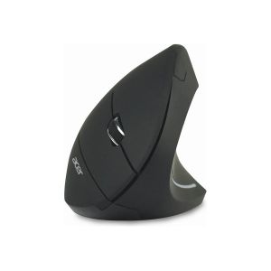 Acer - Souris - ergonomique - vertical - pour droitiers - optique - 6 boutons - sans fil - 2.4 GHz - r&eacute;cepteur sans fil USB - noir - Neuf