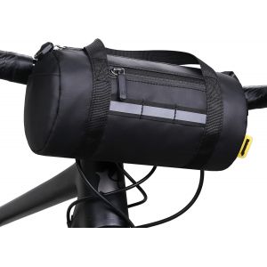 Sacoche De Guidon De Vélo Étanche, Sacoche De Cadre, Sacoche Avant De Vtt Étanche Avec Bandoulière Pour Cyclisme (Noir-02) - Neuf
