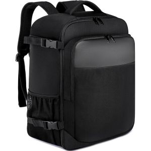 Lbgwp60-Sac À Dos Pour Ryanair 40 X 20 X 25 Cm, Pour Voyage En Avion, 20 L, Sac Cabine À Main, Petit Sac De Cabine Pour Vols, Sac À Dos Femme Homme Avec Port De Charge Usb, Noir - Neuf