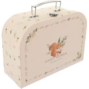 Trahoo-Boîte De Rangement Portative Valise En Papier Cartons Décoratifs Papier Valise Petite Boîte En Carton Bagages En Carton Valise Décorative Mini-Valise Ménage Papier Décoratif Jouet - Neuf