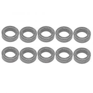 10pcs compatible avec wltoys 1/12 1/14 1/18 lc fy rc voiture 7x11x3mm roulements en métal - Neuf