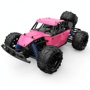 Voiture Télécommandée 4WD Haute Vitesse 40km/h Batterie Longue Durée 80m Portée Rose YONIS - Neuf
