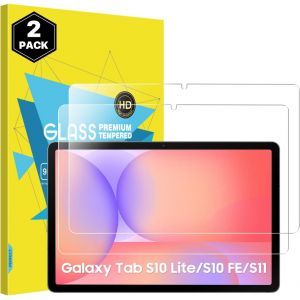 KALANKA-Lot de 2 Protections d&iquest;&eacute;cran pour Samsung Galaxy Tab S10 Lite/S10 FE/S9 FE 5G 10,9"" et S11/S9 11"", Verre Tremp&eacute; 9H, HD Clair, Anti-rayures, Compatible Coque - Neuf