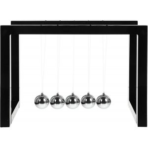 SUBZONAL-Newton Boule de d&eacute;coration de table Ornement physique pour bureau et maison Jouet &eacute;ducatif Science et &eacute;ducation Construction stable et l&eacute;g&egrave;re - Neuf