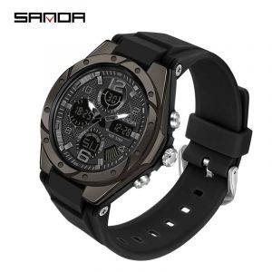 Top Marque Nouvelle Dame De Luxe Ms Led Montre De Sport Num&eacute;rique Loisirs Mode Montre &Agrave; Quartz Femmes Fille Militaire 50 M Montre &Eacute;tanche Black - Neuf