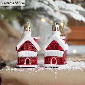 2pcs No&euml;l Charmes Ornements Cr&eacute;atif de l'Arbre de No&euml;l Orna - Neuf