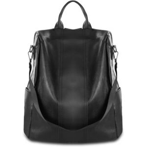 Sac &agrave; dos antivol pour femme grand avec sangle amovible et poign&eacute;e,sac &agrave; dos d&eacute;contract&eacute; en cuir synth&eacute;tique pour femmes sacs &agrave; dos grande capacit&eacute; sacs &agrave; dos femmes sacs &agrave; dos pour femmes - Neuf