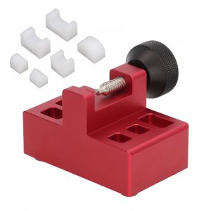 Xyong Kit De Presse A Boucle De Montre, Positionnement Radian, Alliage D'aluminium, Kit D'outils De Reparation Et D'entretien, Rouge - Neuf