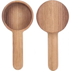 CMWS-Cuill&egrave;re &agrave; caf&eacute; Cuill&egrave;re &agrave; mesurer en bois Cuill&egrave;re &agrave; soupe de cuisine en option(Short handle 8g) - Neuf