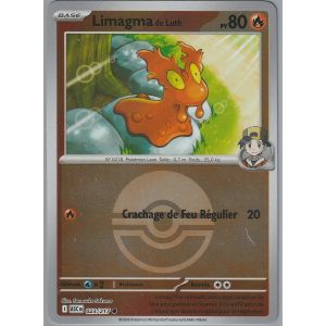 Carte Pok&eacute;mon - Limagma De Luth - 023/217 - Reverse Pok&eacute; Ball - H&eacute;ros Transcendants - Neuf
