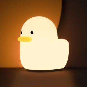 Veilleuse Enfant, Lampe De Nuit En Forme De Ventouse Deboucheur, 2 Modes D'éclairage, Lampe D'allaitement, Intensité Variable Avec Minuterie 30 Minutes, Veilleuse En Silicone À Ventouse - Neuf