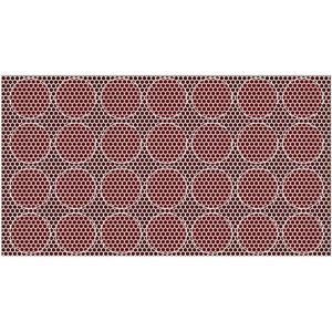 Lot De 28 Papiers Ronds Assortis Pour Cheminée,Accessoires D'extérieur,Fournitures De Feu Assorties Avec Adhésif,Adhésif En Vrac Marron - Neuf