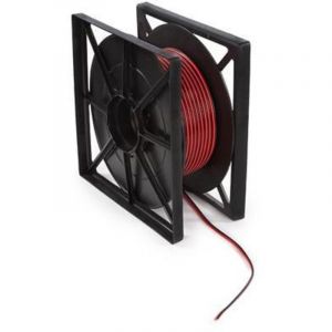 C&acirc;ble Haut-parleur Cca - Rouge/noir - 2 X 2.50 Mm&sup2; - Rouleau 100 M - Neuf