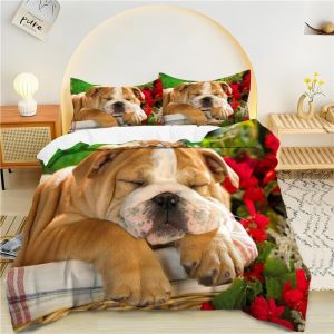 Housse De Couette X Brun, Shar Pe? Parure De Lit Personnes Microfibre Doux Respiran Housse Couette Avec Fermeture &iquest;&iquest;Clair, Ensemble De Literie Avec Taie D'oreillers X Cm - Neuf