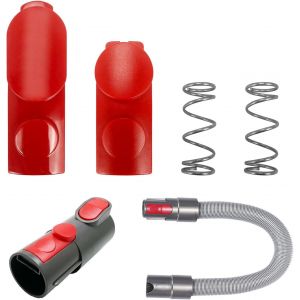 2 Pièces Boutons De Verrouillage À Clip Avec Ressort Pour Dyson V7 V8 V10 V11 V15 Aspirateur Pièces De Rechange À Entraînement Électrique,Accessoires D'Aspirateur Pour Dyson[SSE7115437] - Neuf