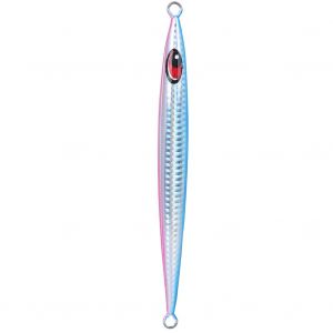 Leurre Metallique Honoreal Pour La Peche En Haute Mer En Bateau, Plombs Rapides, Simulation De Peche Au Jigging, Leurre Lumineux, Accessoire (L003 (Dos Bleu, Corps Rose) 17 Cm 160 G) - Neuf