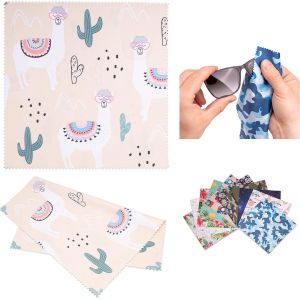 Lens-Aid Chiffon de Nettoyage en Microfibre au Design &eacute;l&eacute;gant: pour Appareil Photo, Objectif, &eacute;cran et comme Chiffon de Nettoyage pour Lunettes (Chiffon en Microfibre 20 x 20 cm) - Neuf