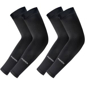 2 Paires Manchon Bras Homme & Femme,Anti-Uv Protection Upf 50+ Manchette Protection Bras Manche De Bras Respirante Pour Cyclisme Refroidissement Chevauch&eacute;e Sport.[D69] - Neuf