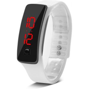 Eryi-Montres Sport, Led Silicone Montre-Bracelet Temps Calendrier Bracelet Numérique Bracelet Pour Femmes Hommes Sweatproof Long Temps En Veille Léger - Neuf