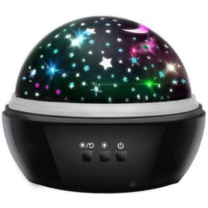 Projecteur D'étoiles - Lampe Galaxie - Projecteur Sous-Marin - Noir - Neuf
