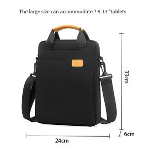 Sac &Agrave; Main Pour Tablette, Bandouli&egrave;re Tablette 13 Pouces, De Rangement Noir - Neuf
