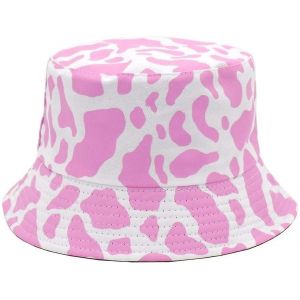 Chapeau Seau Unisexe Imprimé Pêcheur Chapeau Réversible Casquette De Pêcheur Pour Hommes Femmes - Neuf