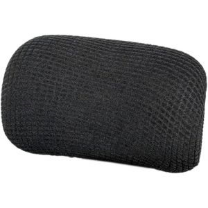 1 housse de coussin &eacute;lastique pour chaise de bureau-Housse d'appui-t&ecirc;te-Imperm&eacute;able-Anti-salissure-Anti-poussi&egrave;re-Pour chaise d'ordinateur-Noir - Neuf