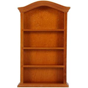 Étagère de maison de poupée échelle 1:12, meubles de maison de poupée miniatures en bois, bibliothèque de collection, modèle d'armoire, jouet éducatif pour enfants, cadeau - Neuf