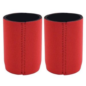 Lot De 2 Manchons Isothermes En Néoprène Pour Bouteilles D'eau - Pochette Thermique Durable Pour Boissons Chaudes/Froides, Idéale Pour L'extérieur Et La Salle De Sport - Neuf