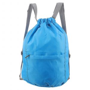 Sac à dos à cordon Draw String Back Sack Grande Capacité Gym Bag Draw String Bag pour hommes Femmes - Neuf