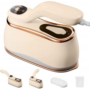 MEVRONISSHOP-Vapeur fer &agrave; repasser 175x80mm Ceramic Glaze Panel Iron LCD 220ml Water Tank 1200W & 15s Fast Heat Up 4-speed Home Travel Voyage d'affaires - Neuf