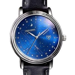 Montre &Agrave; Quartz D&eacute;contract&eacute;e Pour Homme Avec Cadran &Agrave; Motif &Eacute;toil&eacute; - Lot De 2 - Neuf