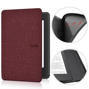 Coque Souple En Tpu Pour Kindle Paperwhite 2024,12E G&eacute;n&eacute;ration Et Colorsoft,7 Pouces,Mod&egrave;le N&deg; Sa569P Sa568B Housse De Pochette Funda.Wine Red.Paperwhite 12Th 2024 - Neuf