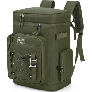 Ulteronixshop-Sac &agrave; Dos Isotherme, 30L Grand Sac Glaci&egrave;re &Eacute;tanche, Sac a Dos de Pique-Nique Portable pour Camping, Plage, Randonn&eacute;e - Neuf