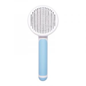 Chien Bleu Brosse De Chat, Auto-Nettoyage Morts Brosse À Cheveux Pour Les Chats Les Chiens De Long Poil Court Supprime Jusqu'à 95% Des Poils Morts Et Les Enchevêtrements De Sous-Poil - Neuf