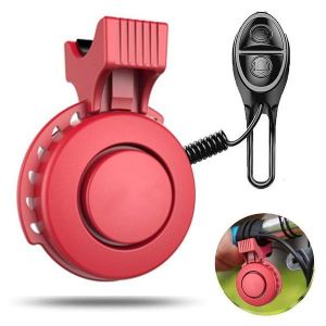 Klaxon Électrique 120 Db Avec 4 Modes Sonores, Rechargeable Par Usb, Étanche, Universel Pour Vélos Et Scooters - Neuf