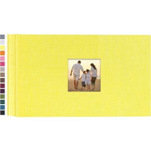 Album photo en lin &agrave; couverture rigide de grande capacit&eacute; pour photos de famille, anniversaire, vacances de b&eacute;b&eacute; (gris, 600 pochettes) - Neuf