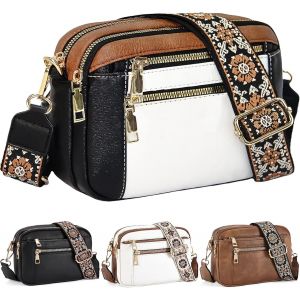 RFCBC-Sacs Bandoulière Femme Cuir Sac à Main Femmes Bandoulieres Femme Moyen Sac Bandouliere Femme Sac Porté Épaule - Neuf