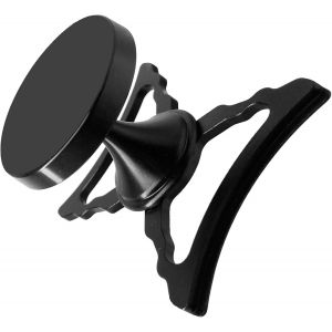 Support Magn&eacute;tique de Voiture pour Audi A3 8P S3 8P (2004 to 2013), pour Fentes D'a&eacute;ration, Rotatif 360 Degr&eacute;s, Support Telephone Voiture Compatible avec Universel Smartphone,M&eacute;tal, Noir - Neuf