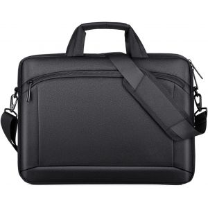 acdsgd-Sacoche Ordinateur Portable pour 15.6 Pouces Laptop Sac &agrave; Bandouli&egrave;re Mallette Sacoche Pochette Cartable pour Hommes Femmes Coll&egrave;ge Cours Travail Affaires Voyage - Neuf