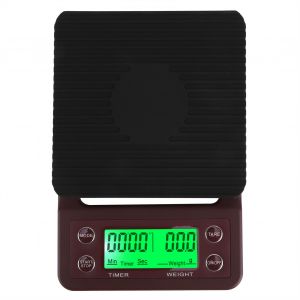 Hjlian Balance De Cuisine Numerique Portable Avec Minuterie, Pour Cafe, Vin Rouge, 3 Kg/0,1 L - Neuf
